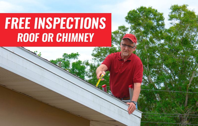 Free Chimney or Roof Inspection